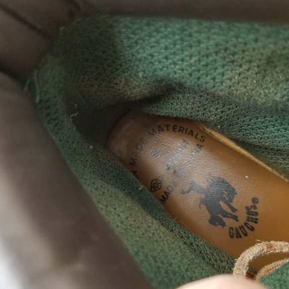 Gauchos Men's Boots Mens Lace-Up Work Tan Size 8 - Picture 9 of 10